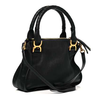 Chloe Calfskin Small Marcie Satchel Black 3 of 9