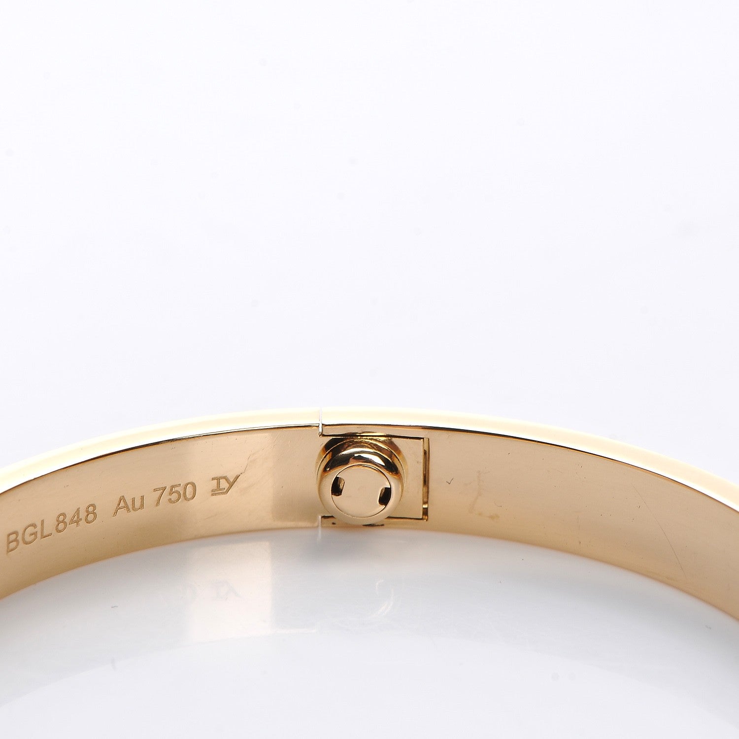 Cartier 18K Yellow Gold LOVE Bracelet 18 6 of 7