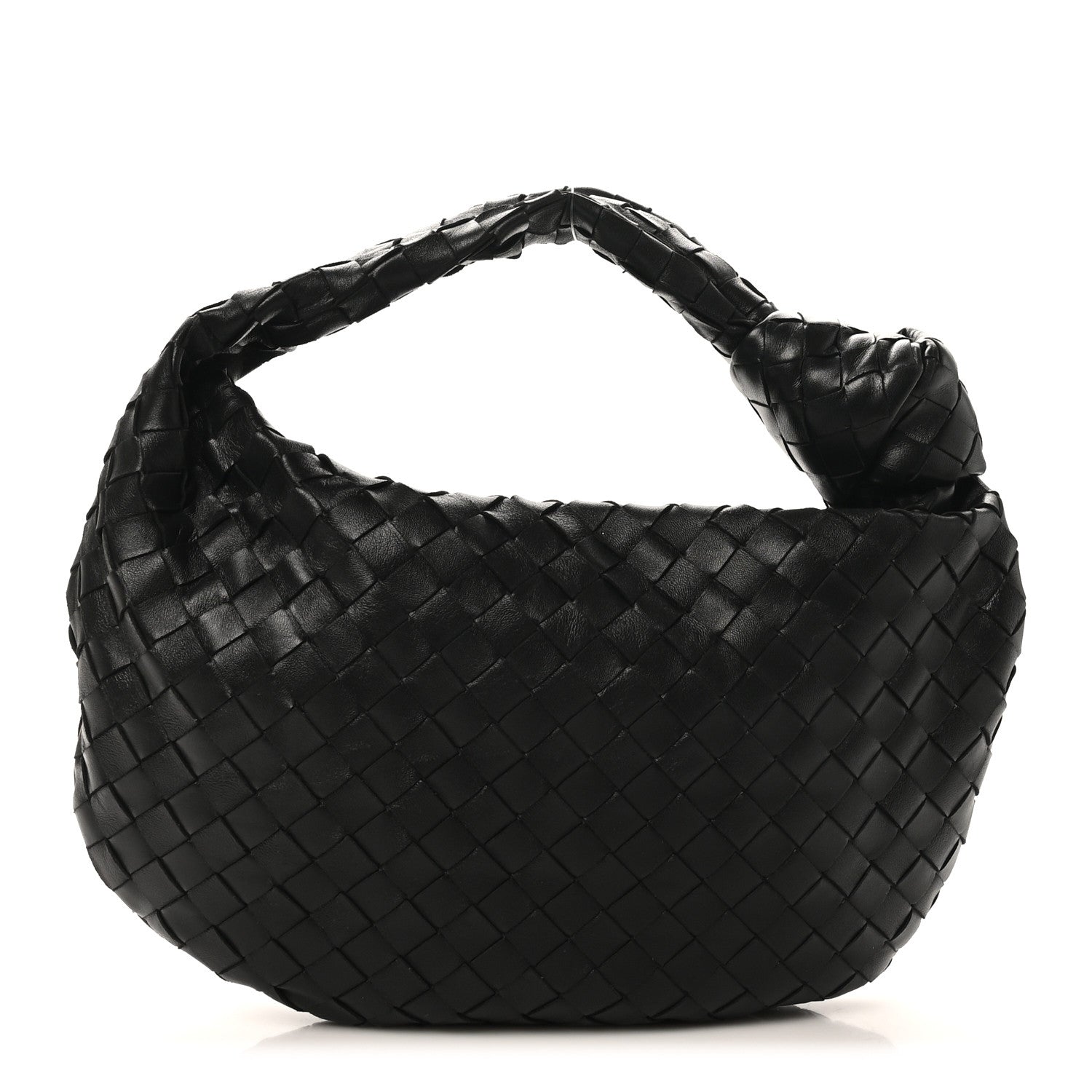 Bottega Veneta Nappa Intrecciato Teen Jodie Hobo Black 2 of 19