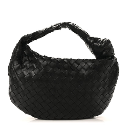 Bottega Veneta Nappa Intrecciato Teen Jodie Hobo Black 2 of 19