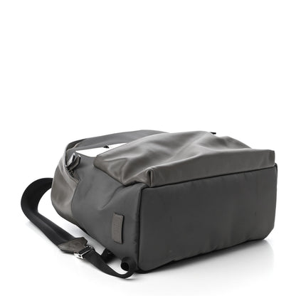 Fendi Nylon Vitello Century Dolce Monster Eyes Rounded Backpack Grey 4 of 11