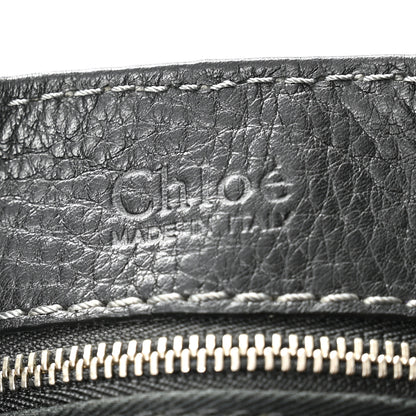 Chloe Calfskin Paddington Dome Satchel Black 6 of 13