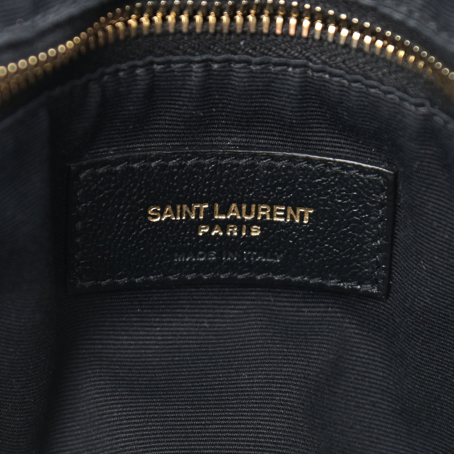 Saint Laurent Calfskin Y Quilted Monogram Large Loulou Chain Satchel Black 6 of 17