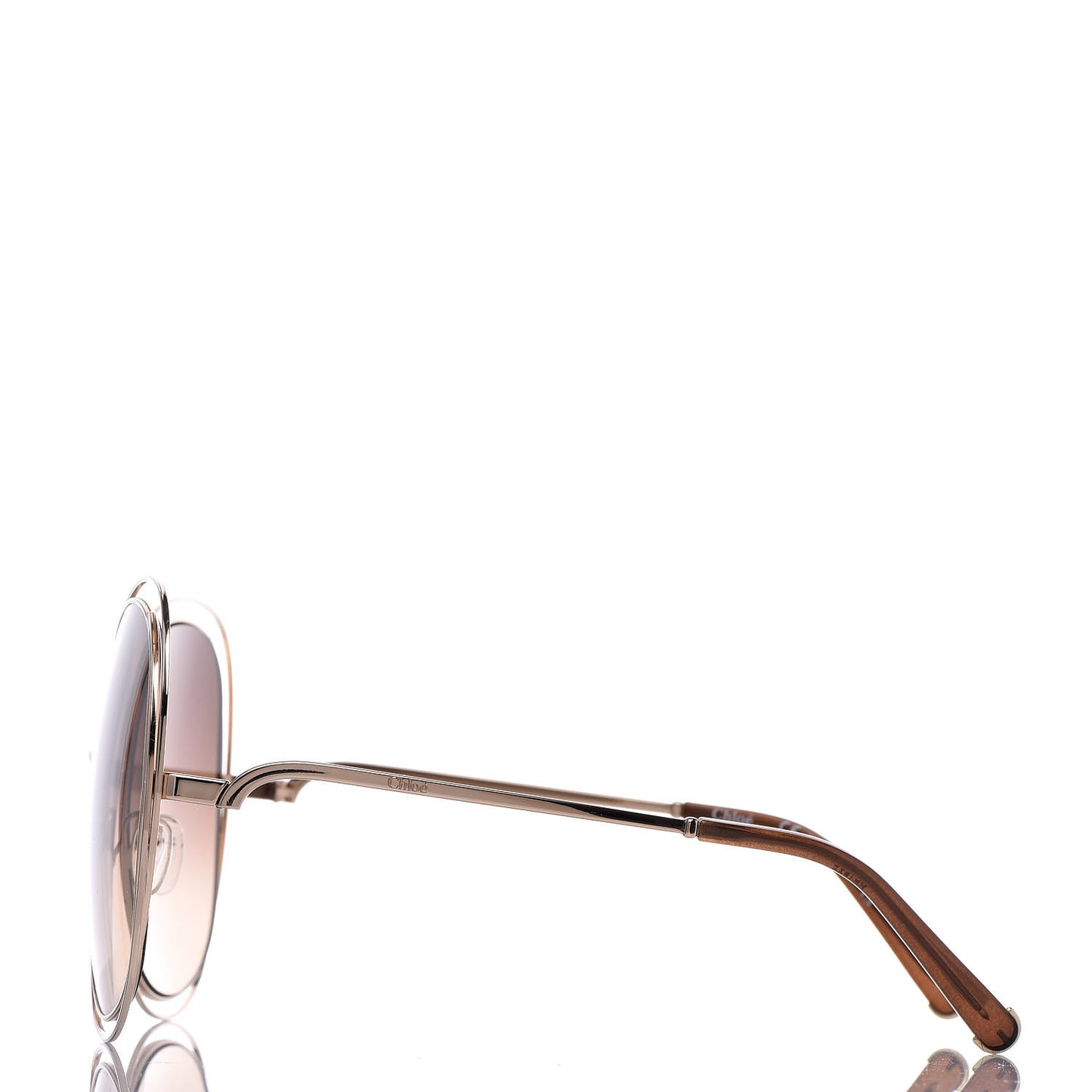 Oversized Round Sunglasses CE126S Gold