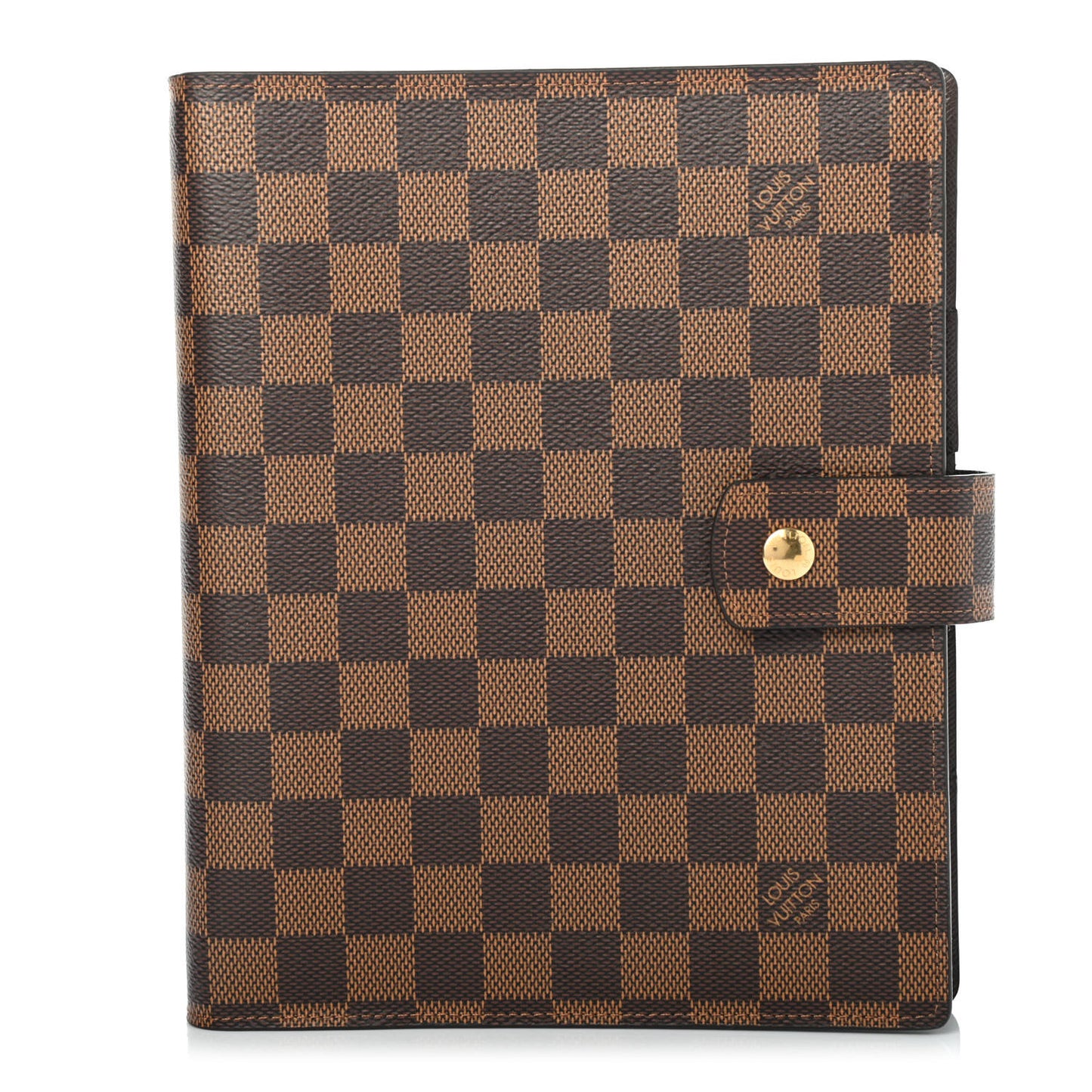 Damier Ebene Large Ring Agenda Cover
