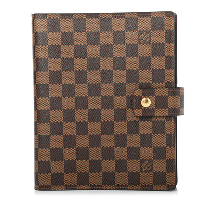Louis Vuitton Damier Ebene Large Ring Agenda Cover 1 of 4