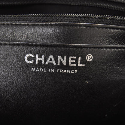 Chanel Caviar Jumbo Flap Black SHW 8 of 10