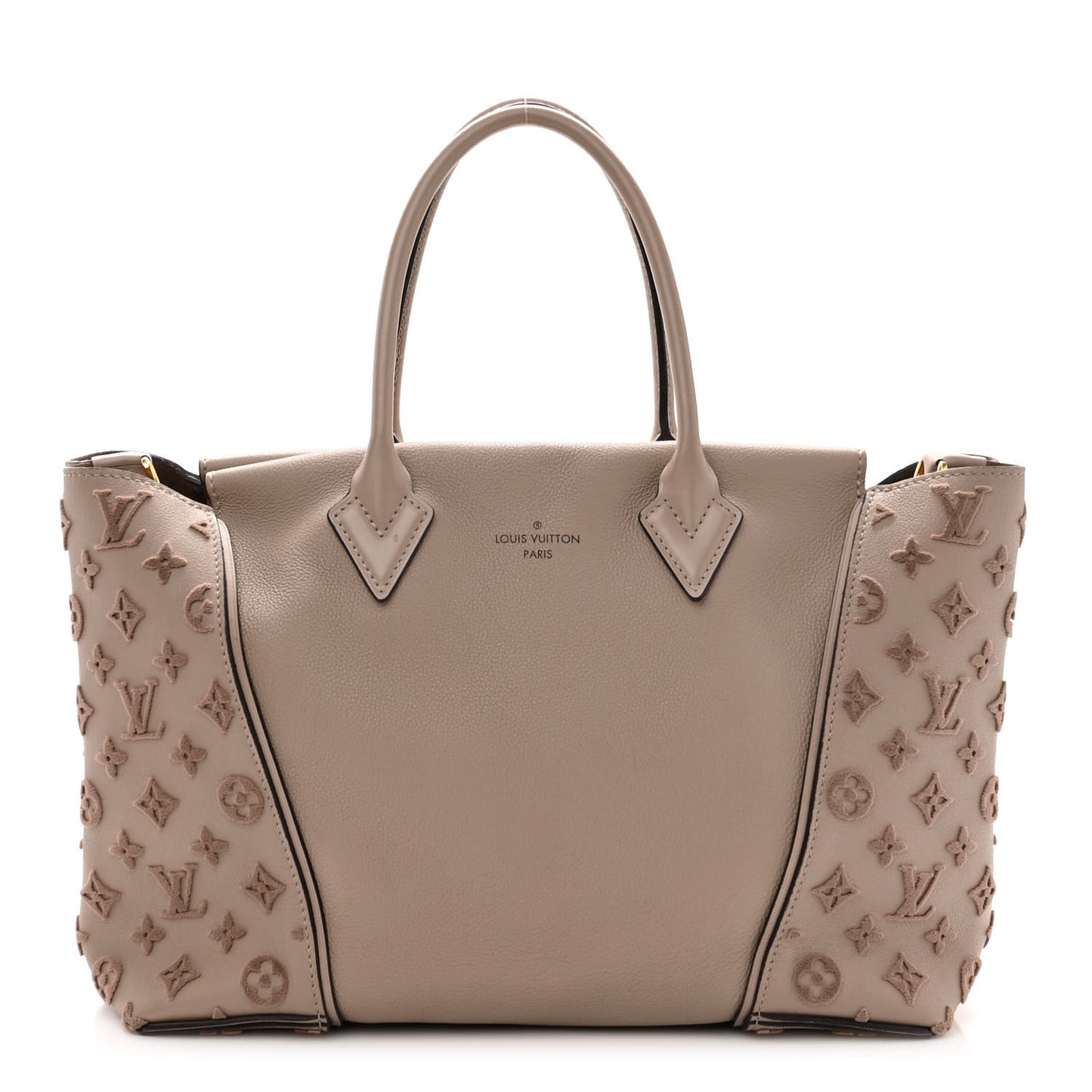 Veau Cachemire Tote W PM Galet