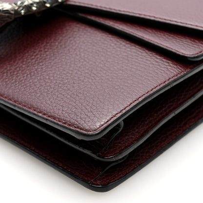 Gucci Dollar Calfskin Crystal Small Dionysus Shoulder Bag Vintage Bordeaux 10 of 10