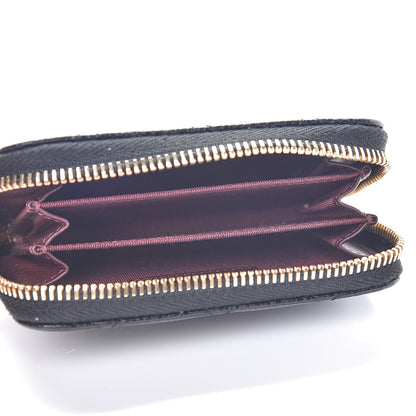 Chanel Caviar Quilted Zip Coin Purse Black 5 of 7