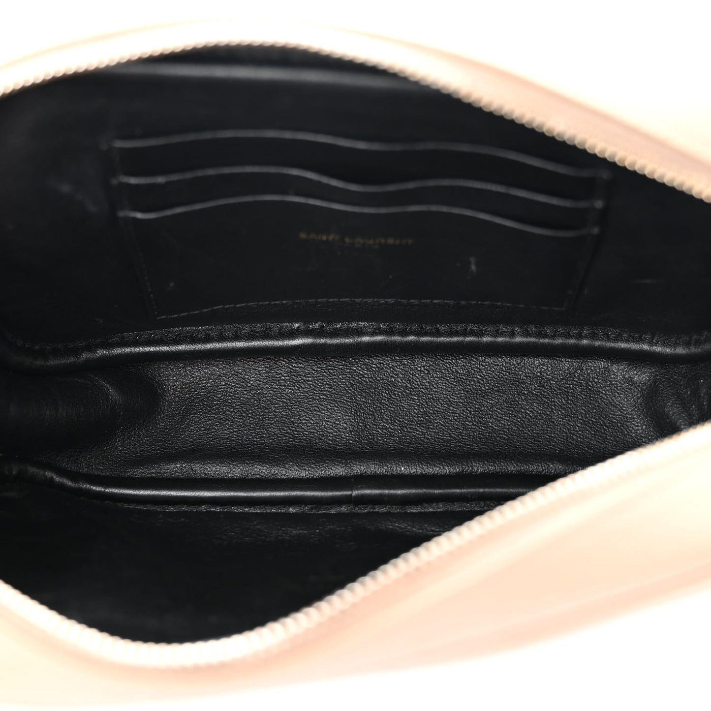 Grain De Poudre Matelasse Monogram Mini Lou Camera Bag Dark Beige