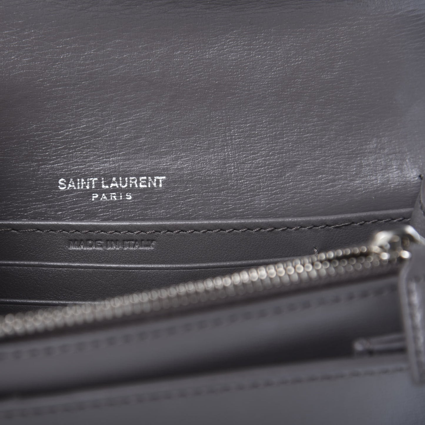Calfskin Monogram Sunset Chain Wallet Earth