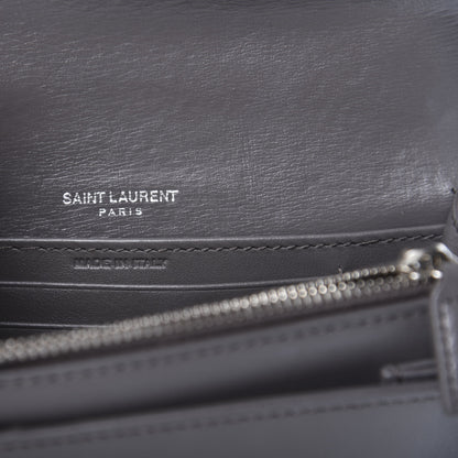Saint Laurent Calfskin Monogram Sunset Chain Wallet Earth 9 of 11