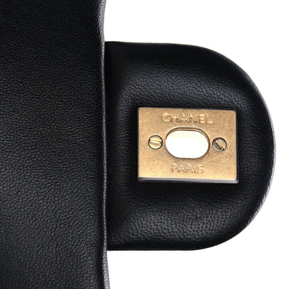 Chanel Lambskin Quilted Mini Pearl Crush Flap Black 9 of 11