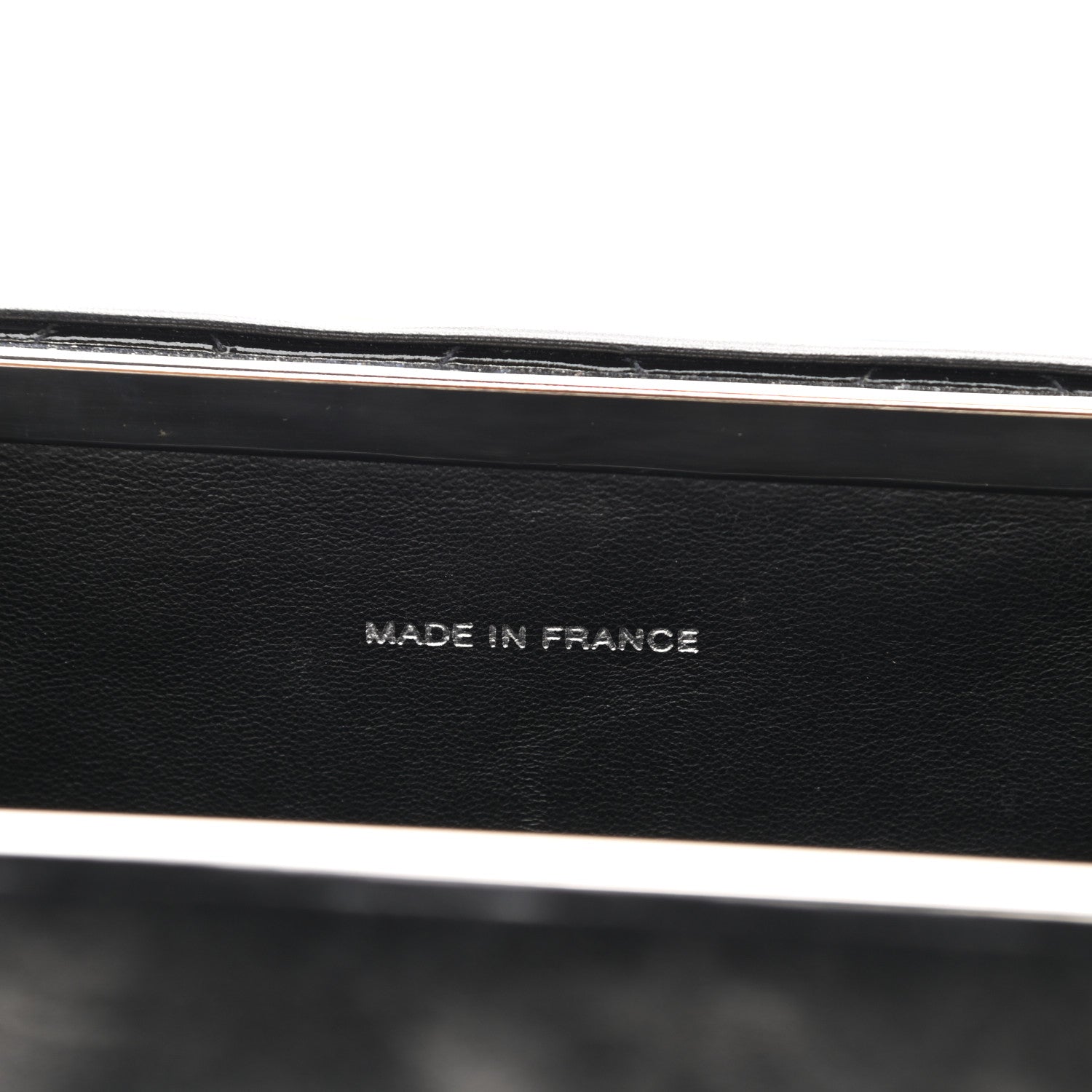 Chanel Patent Quilted Vanity Clutch Black 7 of 12