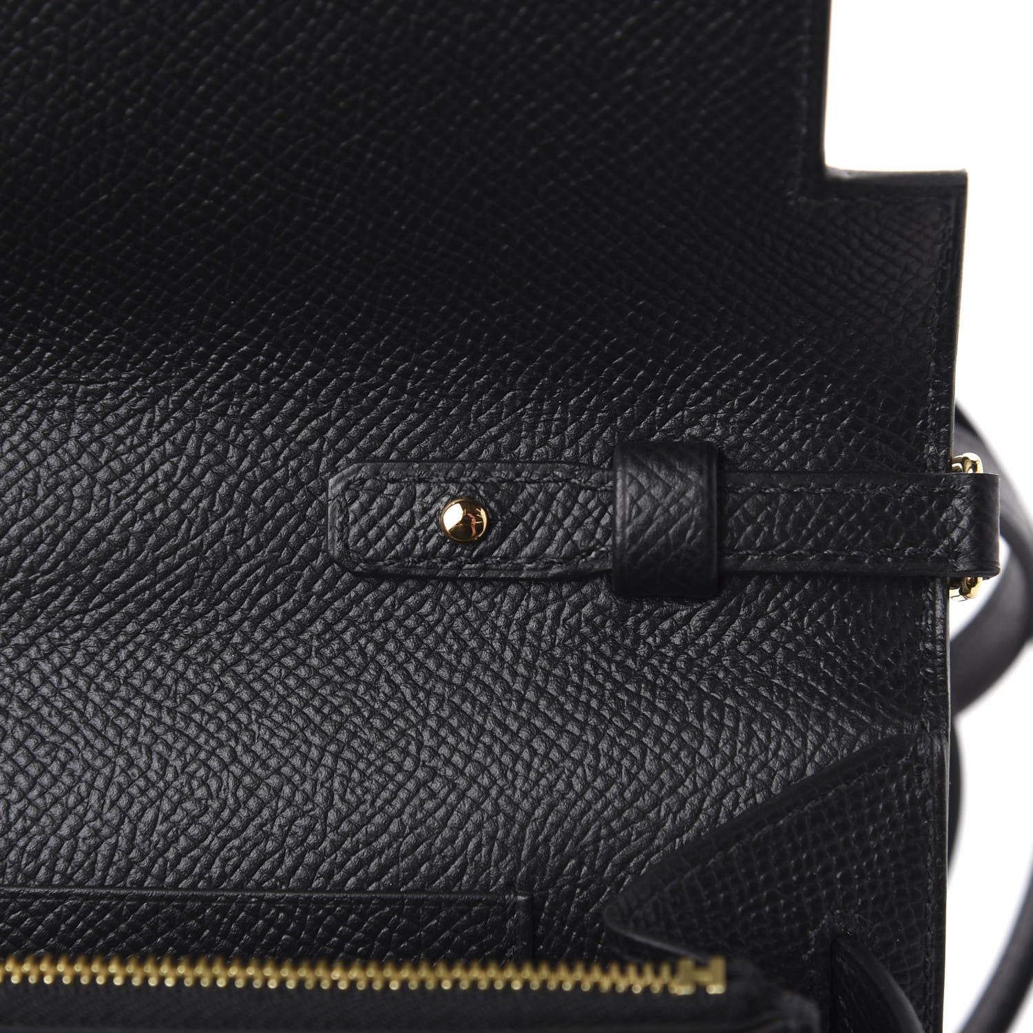 Hermes Epsom Kelly Wallet To Go Black 6 of 15