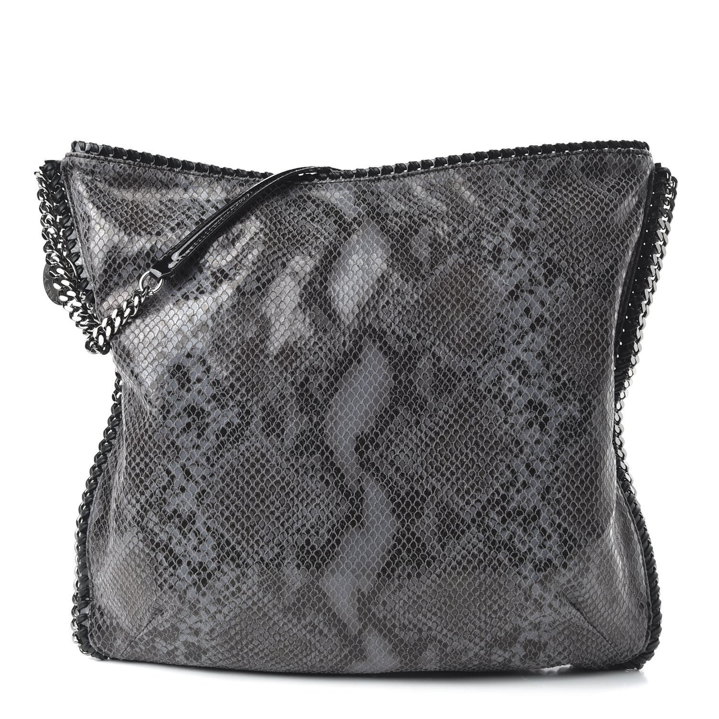 Eco Python Falabella Hobo Dark Grey
