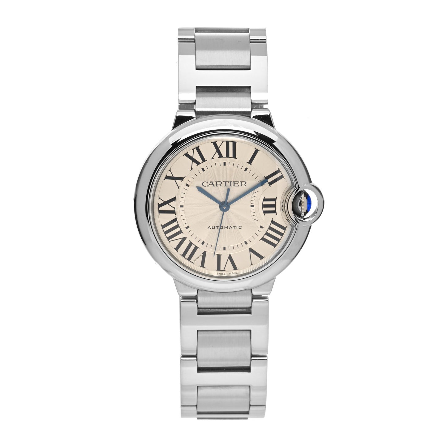 Stainless Steel 36mm Ballon Bleu De Cartier Automatic Watch