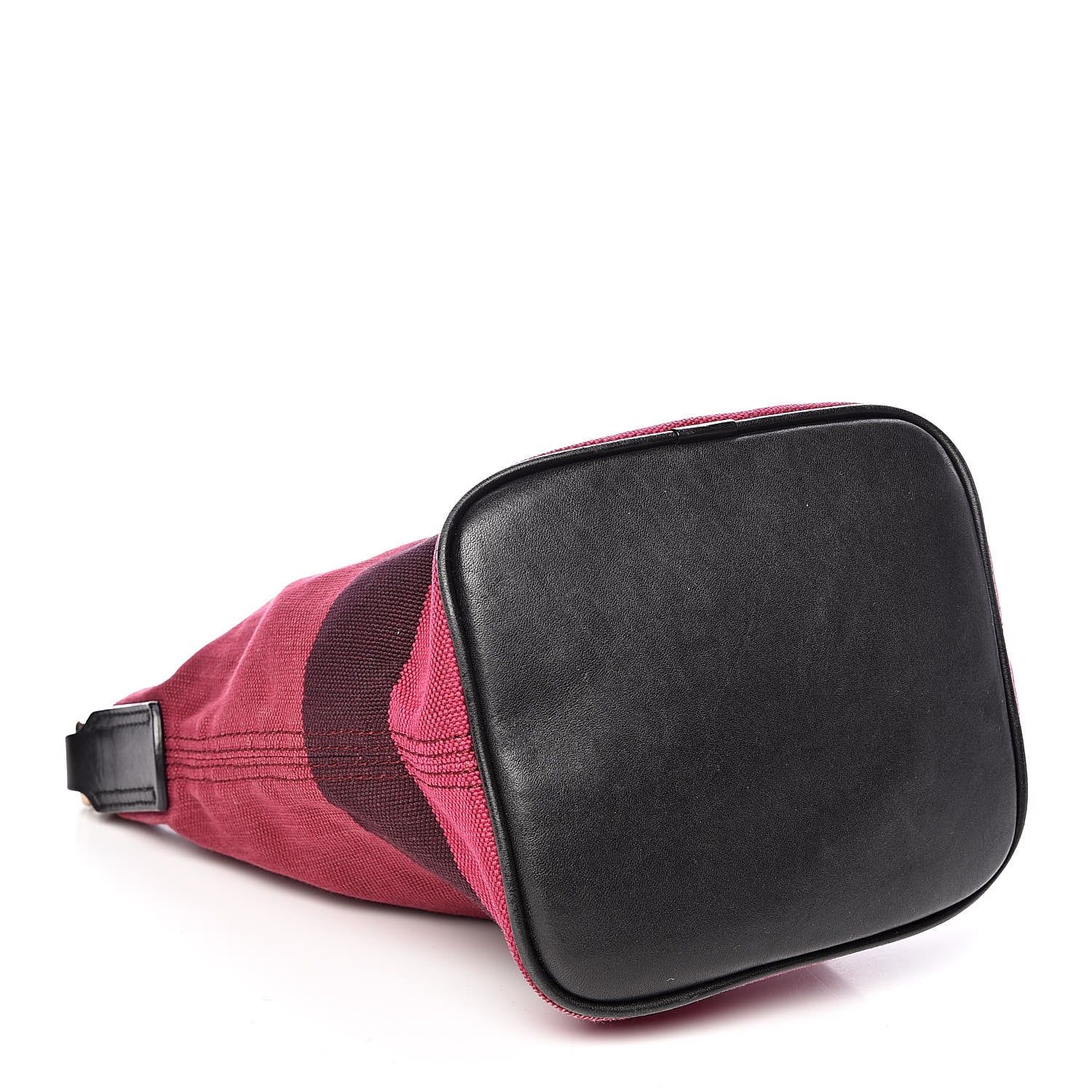 Burberry Overdyed Canvas Mega Check Mini Ashby Tassel Crossbody Deep Plum 4 of 9