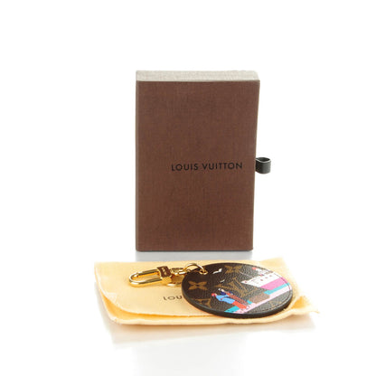 Louis Vuitton Monogram 2016 Christmas Animation Bag Charm Key Ring 6 of 6