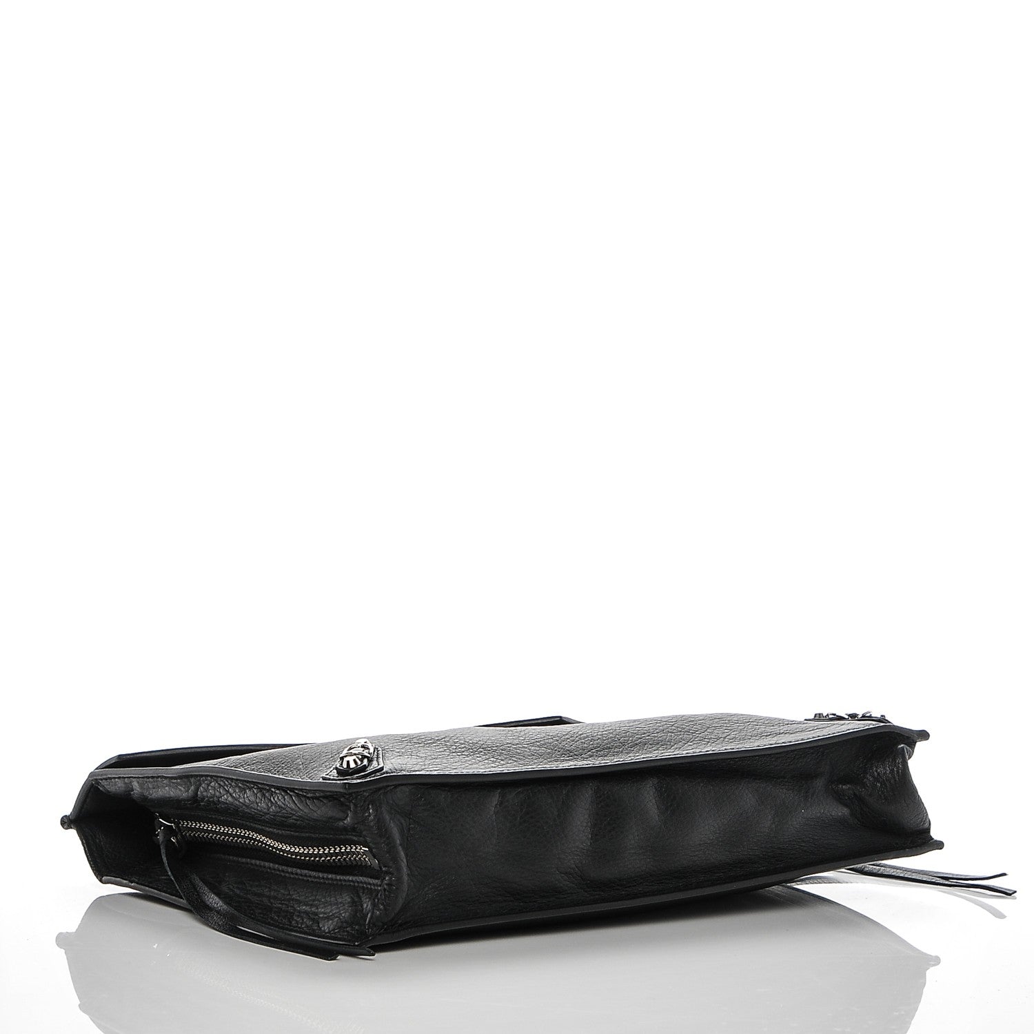 Balenciaga Veau Papier Sight Clutch Black 4 of 7