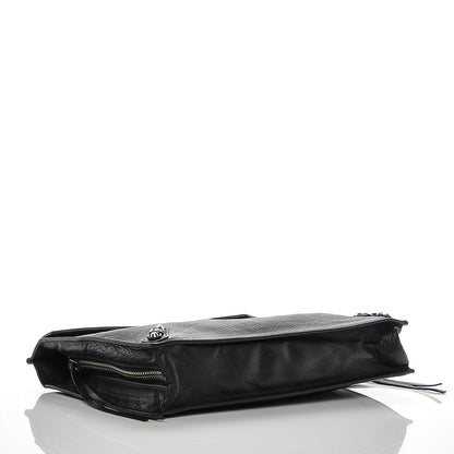 Balenciaga Veau Papier Sight Clutch Black 4 of 7