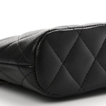 Chanel Caviar Quilted Classic Clutch with Chain Black 10 of 11