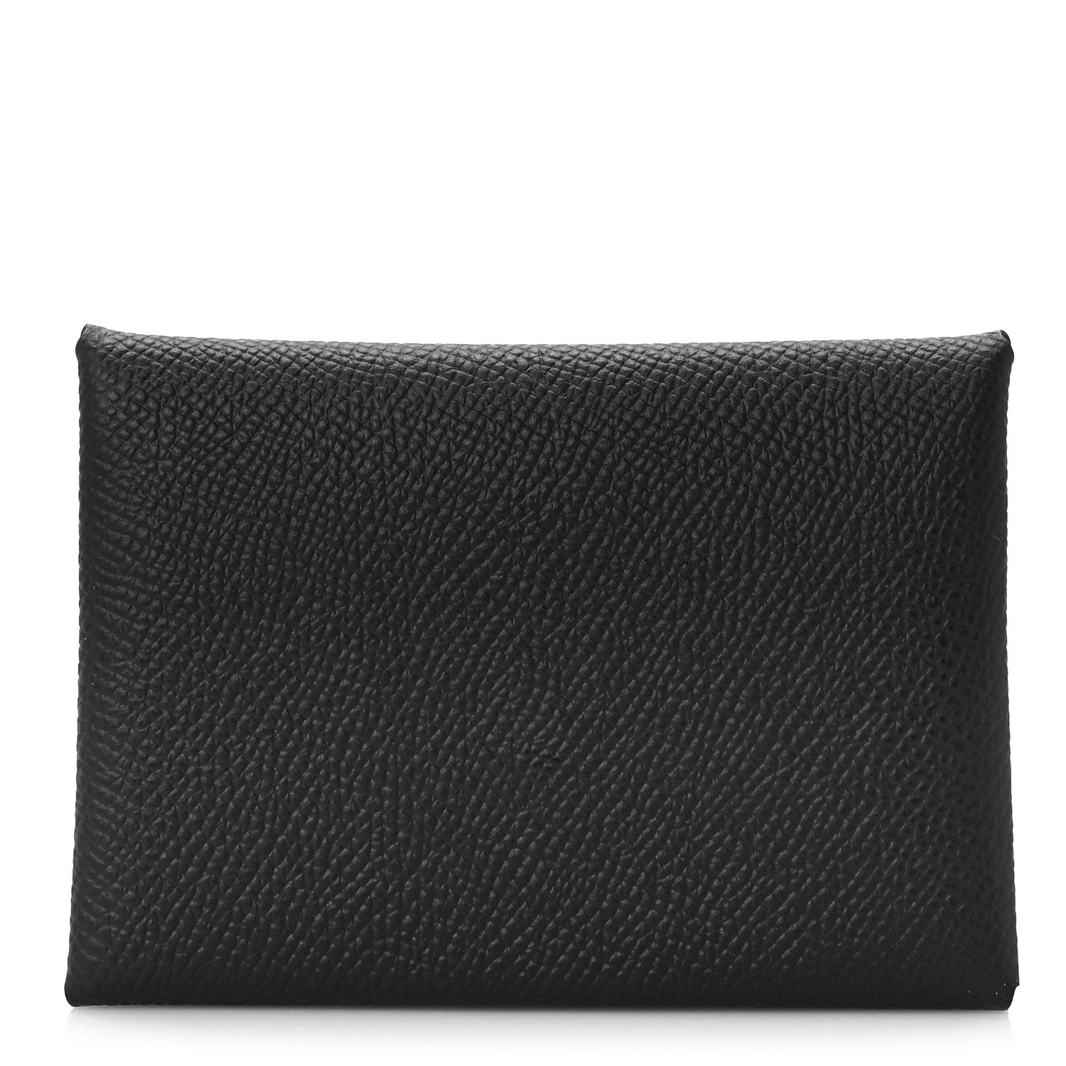 Hermes Epsom Calvi Duo Card Case Black 1 of 9