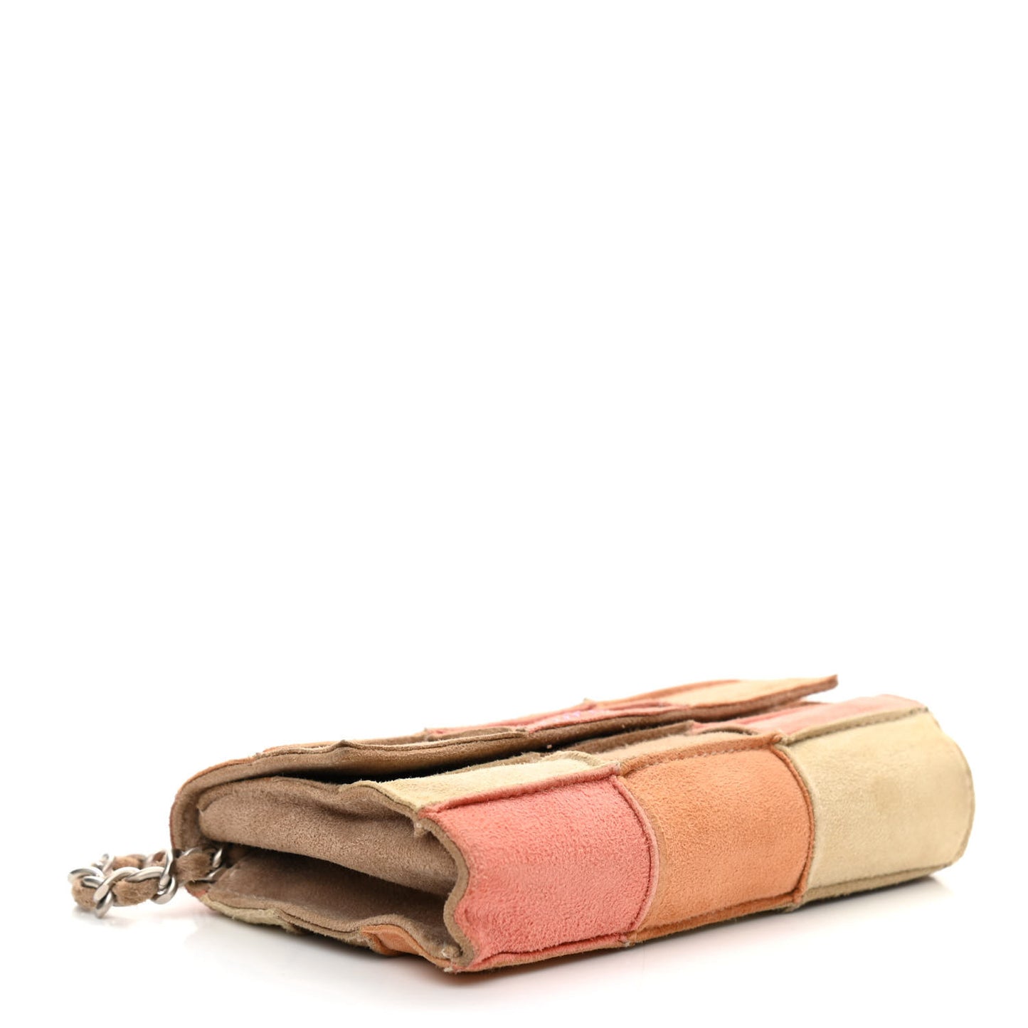 Suede Patchwork Mini Flap Multicolor