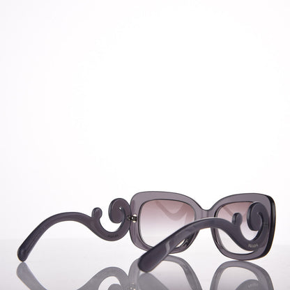 Prada Acetate Baroque Sunglasses SPR 27O Grey 3 of 8