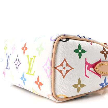 Louis Vuitton LV X TM Monogram Multicolor Nano Speedy White 8 of 9