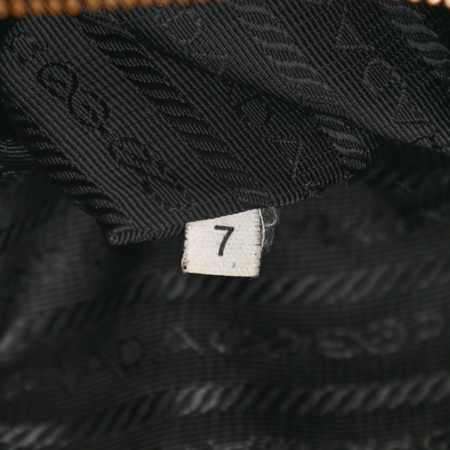 Prada Vitello Daino Tote Black 6 of 13