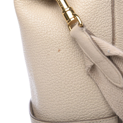 Celine Soft Grained Calfskin Sangle Bucket Bag Dune 6 of 17