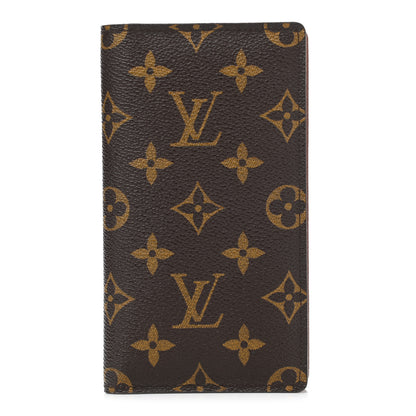 Louis Vuitton Monogram Checkbook Holder Case Wallet 1 of 8