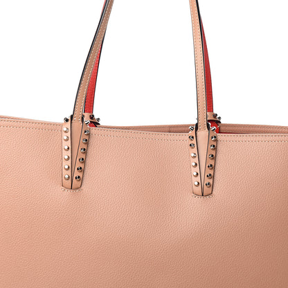 Christian Louboutin Calfskin Spikes East West Cabata Tote Ballerina 15 of 15