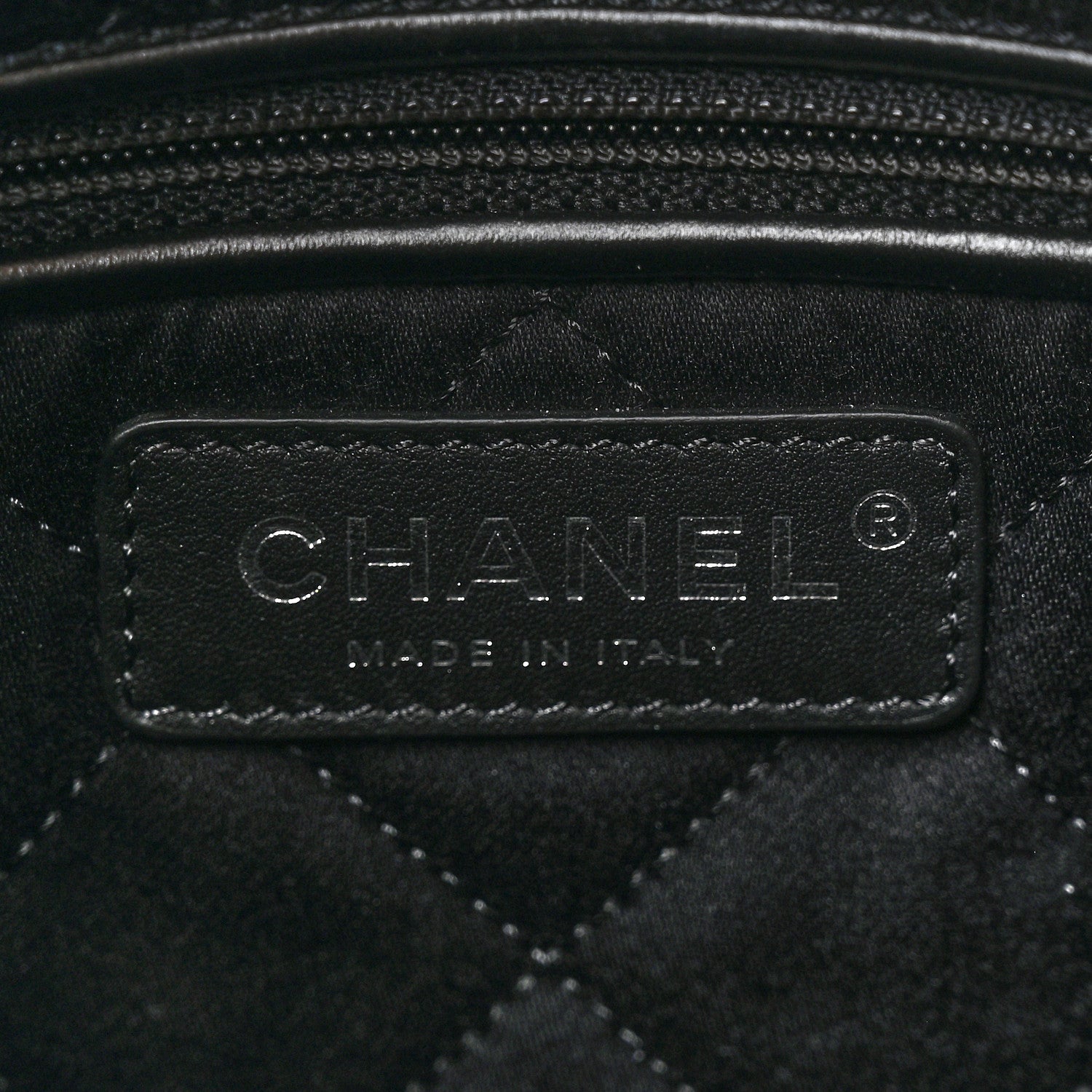 Chanel Shiny Calfskin Quilted Chanel 22 Backpack Black 6 of 10