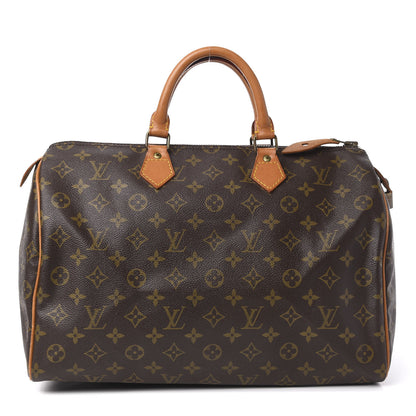 Louis Vuitton Monogram Speedy 35 1 of 14