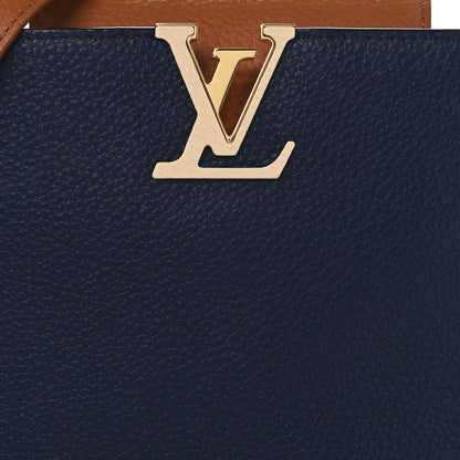 Louis Vuitton Taurillon Capucines BB Tour de France Blue 7 of 10