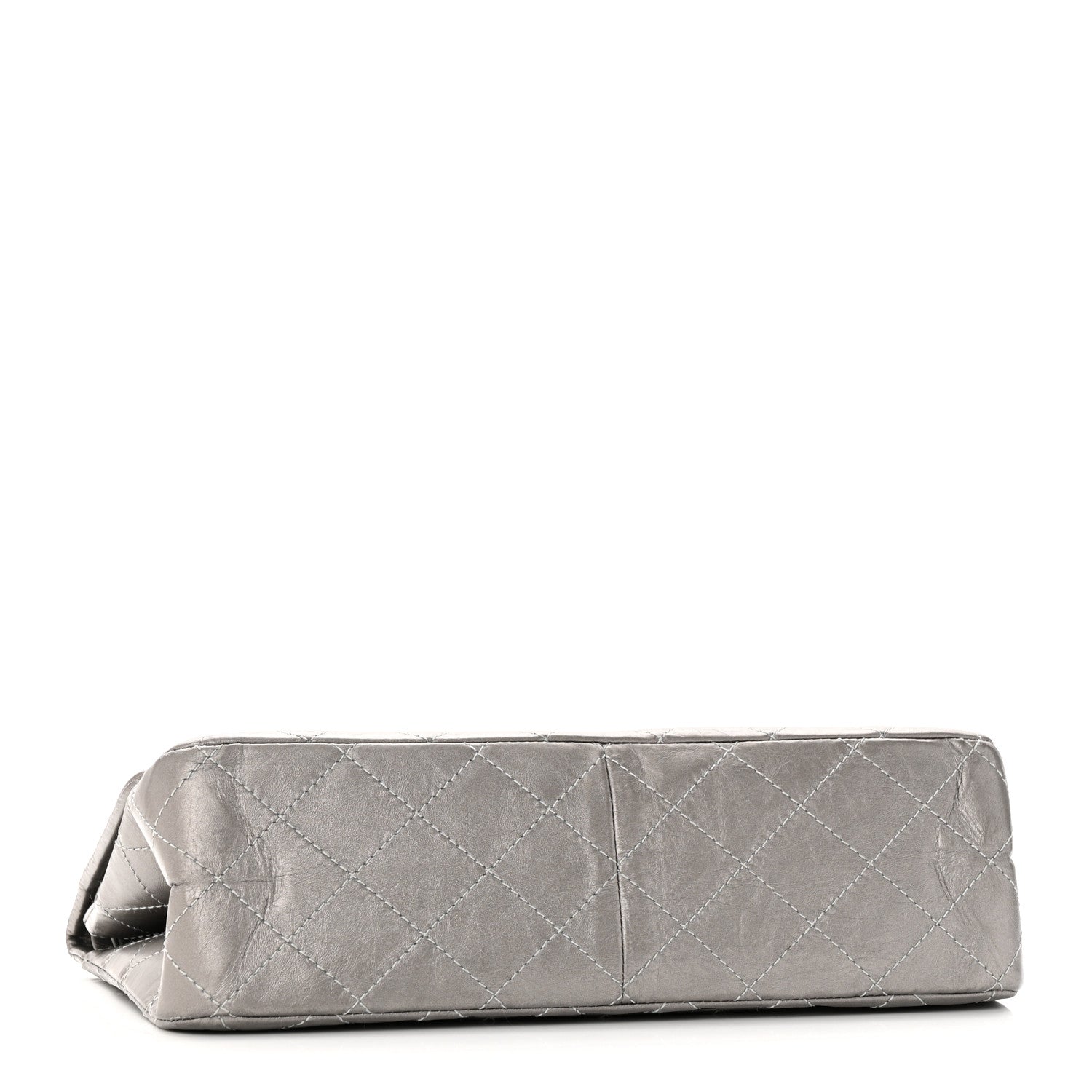 Chanel Metallic Aged Calfskin Quilted 2.55 Reissue 227 Flap Grey 4 of 17