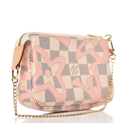 Louis Vuitton Damier Azur Tahitienne Mini Pochette Accessories 3 of 8
