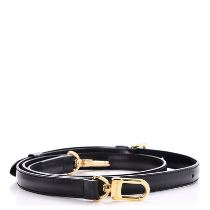 Louis Vuitton Epi Adjustable Shoulder Strap 16MM Black 1 of 5