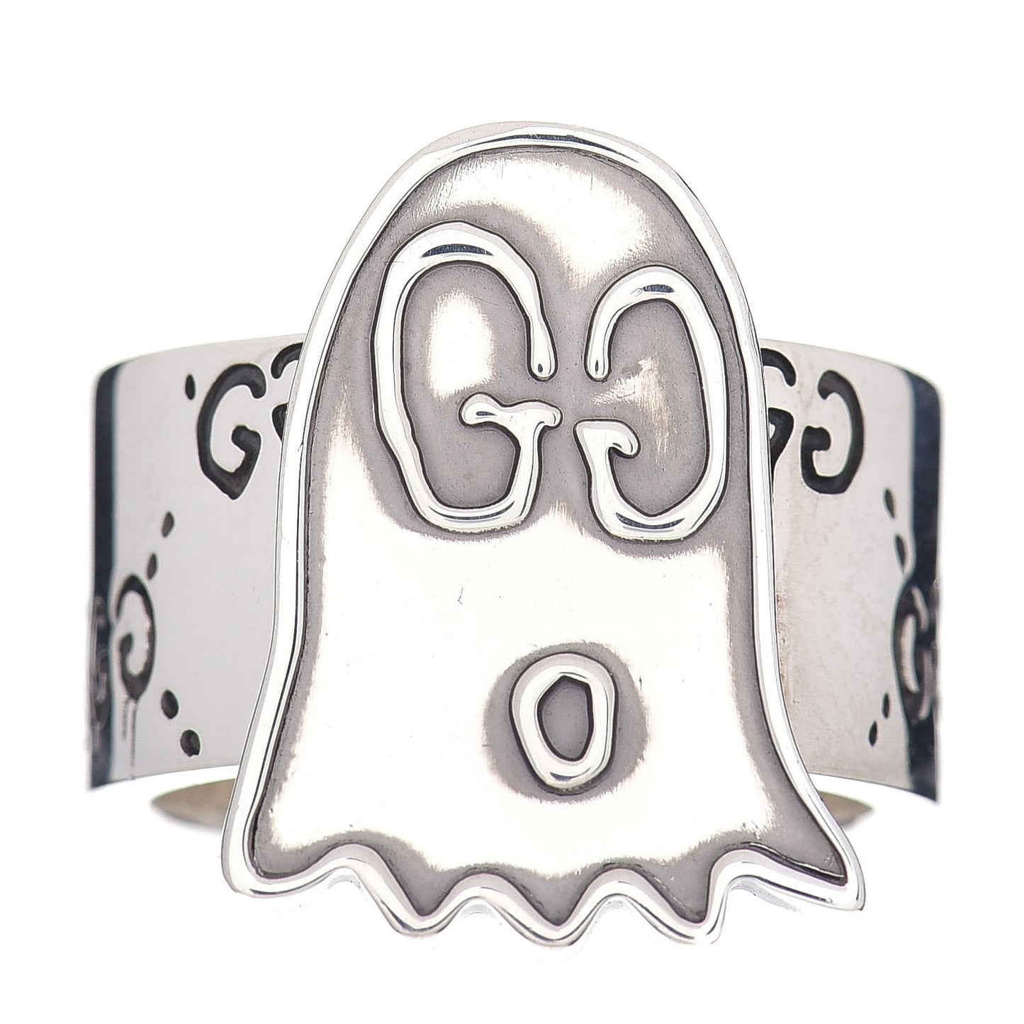 Sterling Silver GucciGhost Ring 60 9