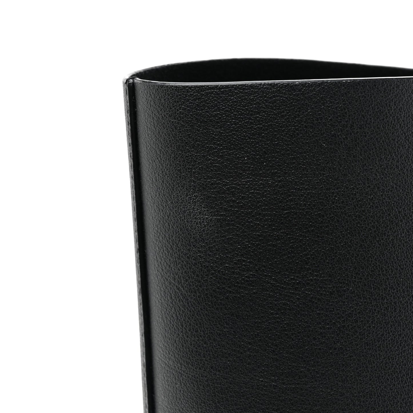Calfskin Large Shopping Tote Black