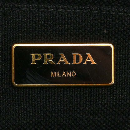 Prada Canapa Small Logo Tote Black 6 of 10