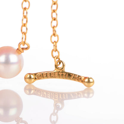 Tiffany 18K Yellow Gold Pearl 5.5-6mm Elsa Peretti Pearls By The Yard Bracelet 5 of 7