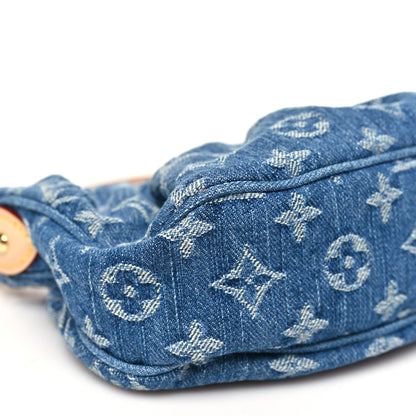 Louis Vuitton Monogram Denim Pochette Valley Blue 8 of 10