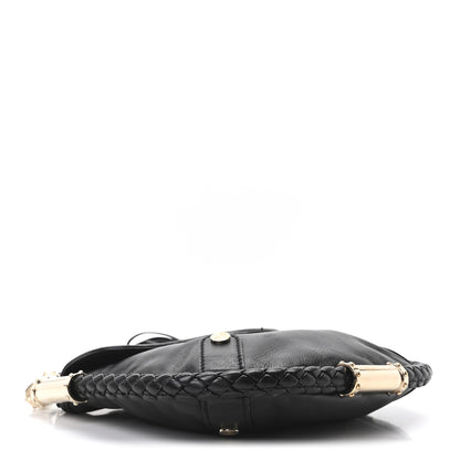 Gucci Calfskin Small Britt Tassel Shoulder Bag Black 4 of 10