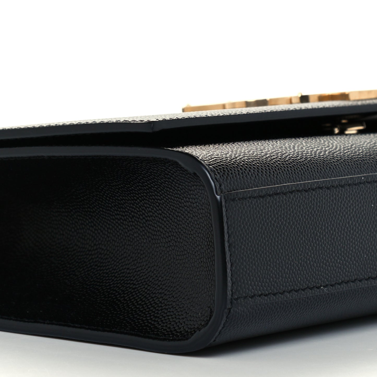 Grain De Poudre Medium Classic Monogram Kate Satchel Black