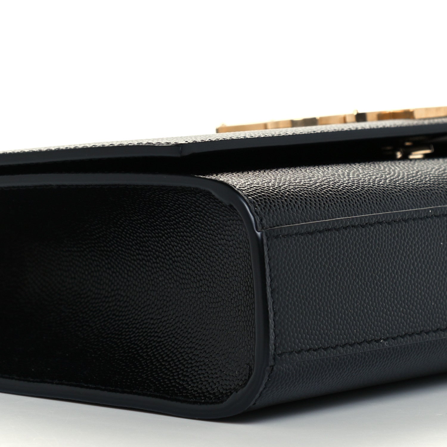 Saint Laurent Grain De Poudre Medium Classic Monogram Kate Satchel Black 10 of 11