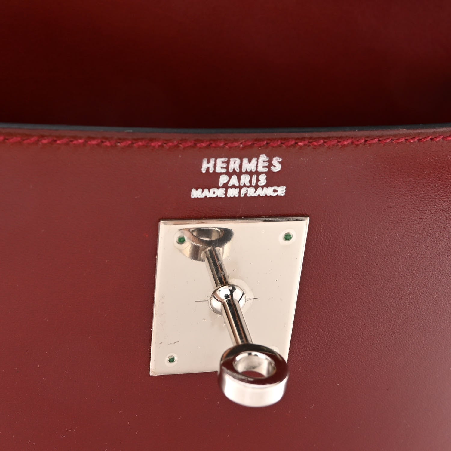 Hermes Box Kelly Sellier 32 Rouge H 5 of 13